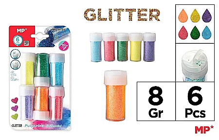 GLITTER IPB 8GR 6 CULORI/SET PM253-03 [0]