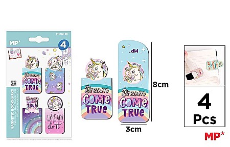 Idei de cadouri - SEMN DE CARTE MAGNETIC IPB 4/SET UNICORN PN242-08