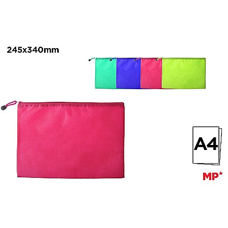 Mape tip plic cu capsa - MAPA TEXTILA IPB A4 CU FERMOAR PC103