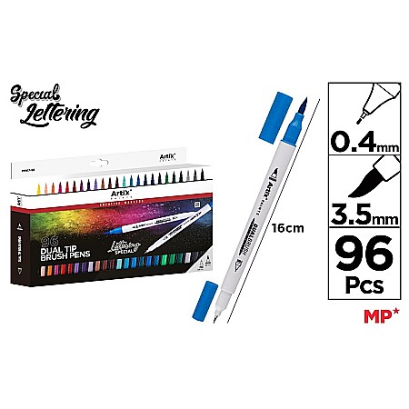 FINE ARTS&GRAPHICS - MARKER VARF PENSULA IPB 2 CAPETE 96/SET PP917-96