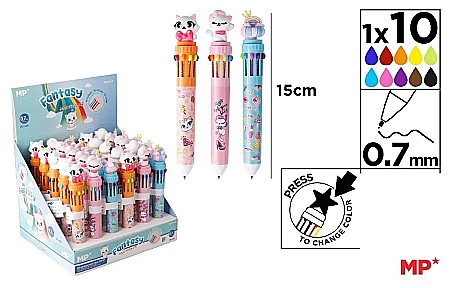 Instrumente pentru scris kids - PIX IPB 10 CULORI FANTASY PISICI PE253-28