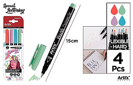 FINE ARTS&GRAPHICS - MARKER IPB VARF PRECIZIE 4/SET PASTEL PP928-02