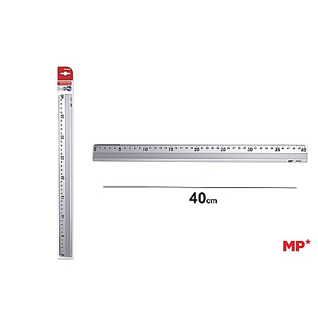 RECHIZITE SCOLARE - RIGLA IPB 40CM ALUMINIU PA003A