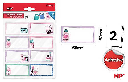 RECHIZITE SCOLARE - ETICHETE SCOLARE ADEZIVE IPB 2 COLI/SET BODY SCRUB PN125-99