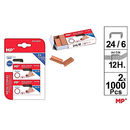 ARTICOLE DE BIROU - CAPSE IPB 24/6 CUPRU 2000/SET PA140Q