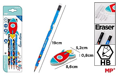INSTRUMENTE DE SCRIS - CREION CU RADIERA IPB FANTASY 4/SET + RADIERA SPACE EXPLORE PE356-01