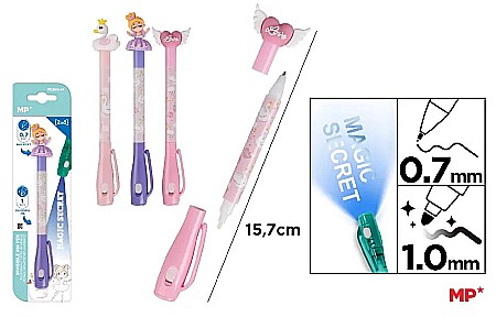 Instrumente pentru scris kids - PIX IPB CU GEL INVIZIBIL LOVE PE260-14