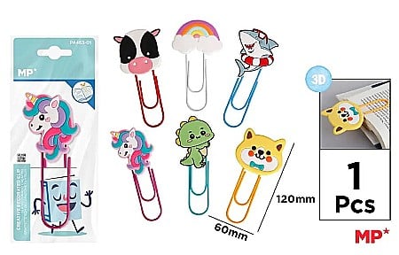 ARTICOLE DE BIROU - AGRAFE HARTIE DECOR IPB 120MM DIVERSE MODELE PA463-01