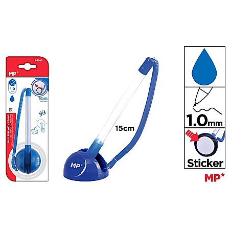 Pixuri cu suport - PIX CU SUPORT ADEZIV IPB 1.0MM ALBASTRU PE143