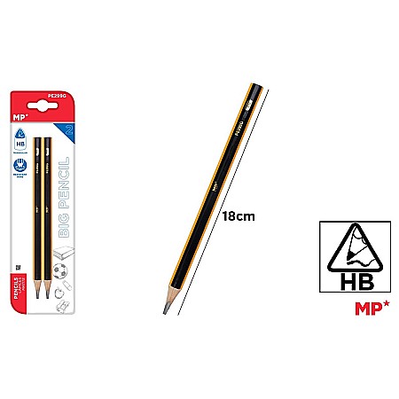 INSTRUMENTE DE SCRIS - CREION GRAFIT JUMBO IPB HB 2/SET TRIUNGHIULAR PE299G