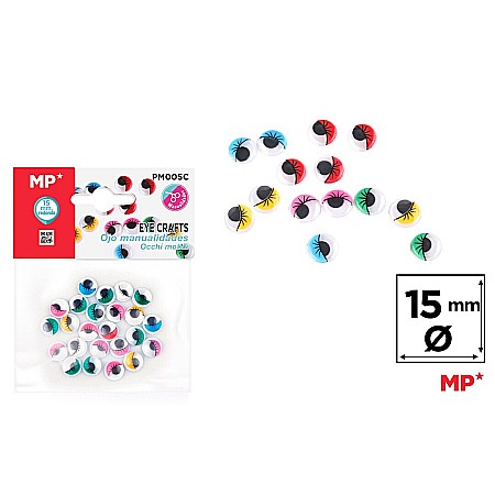 HOBBY - OCHI MOBILI IPB 15MM COLOR PM005C