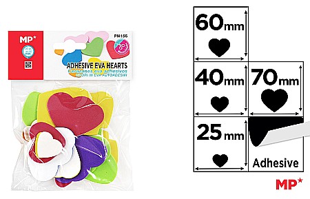 HOBBY - INIMI ADEZIVE SPUMA IPB 2.5CM, 4CM, 6CM, 7CM DIVERSE CULORI PM156