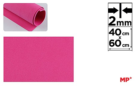 HOBBY - COALA GUMATA IPB 40*60CM 2MM FUCSIA PN547