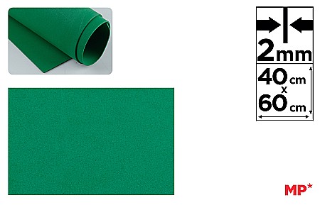 HOBBY - COALA GUMATA IPB 40*60CM 2MM VERDE PN552