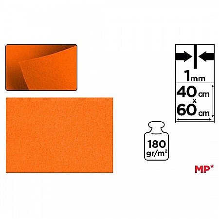 PASLA IPB 40*60CM 1MM PORTOCALIU PN667 [1]