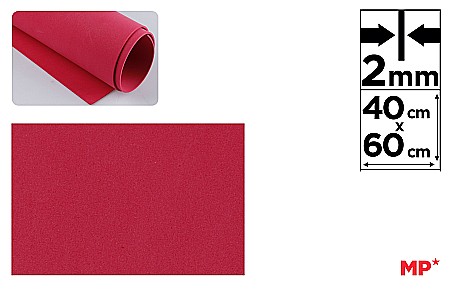 HOBBY - COALA GUMATA IPB 40*60CM 2MM ROSU CRACIUN PN562
