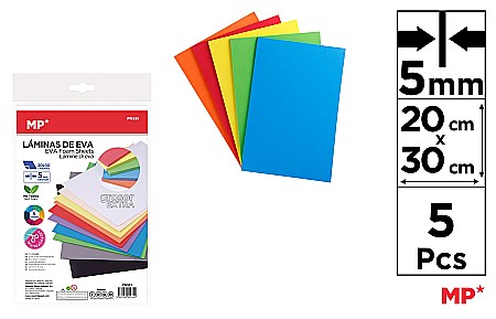 HOBBY - COALA GUMATA IPB A4 5MM 5/SET PN591