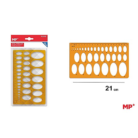 Sabloane - SABLON PLASTIC IPB FORME ELIPTICE PL013