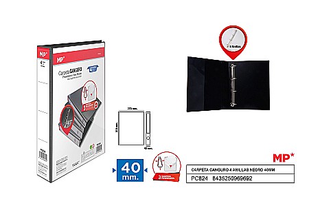 CAIET MECANIC A4 IPB 4CM 4 INELE NEGRU PC824 [2]