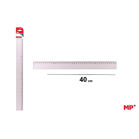 RECHIZITE SCOLARE - RIGLA IPB 40CM PLASTIC PL024