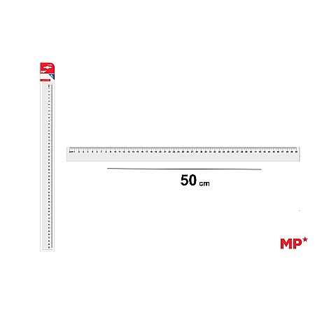 RECHIZITE SCOLARE - RIGLA IPB 50CM PLASTIC PL025