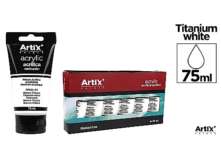 Culori Acrilice - CULORI ACRILICE IPB 75ML ALB PP631-01