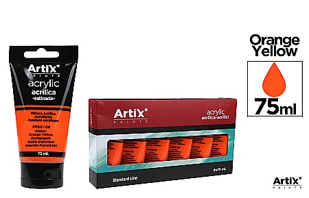 Culori Acrilice - CULORI ACRILICE IPB 75ML PORTOCALIU GALBUI PP631-06