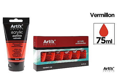 Culori Acrilice - CULORI ACRILICE IPB 75ML ROSU VERMILON PP631-09