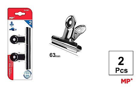 Clips Hartie - CLIPS HARTIE INOX IPB 63MM 2/SET PA395