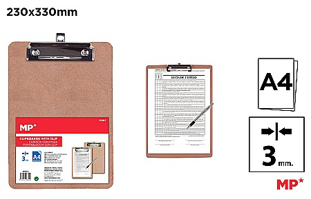 ORGANIZARE SI ARHIVARE - CLIPBOARD LEMN IPB A4 PC913