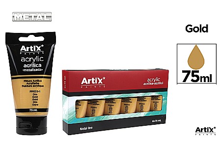 Culori Acrilice - CULORI ACRILICE IPB 75ML AURIU PP633-1