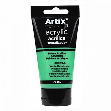 CULORI ACRILICE IPB 75ML VERDE METALIZAT PP633-6 [1]