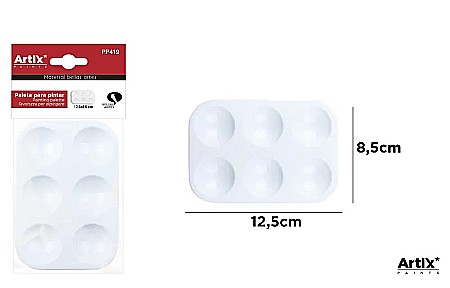 RECHIZITE SCOLARE - PALETA PLASTIC PENTRU PICTURA IPB 19*13CM PP419