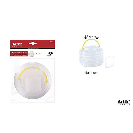 RECHIZITE SCOLARE - RECIPIENT RETRACTABIL CURATARE PENSULE  IPB 20*30CM PP420