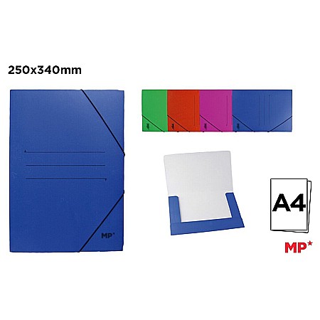 Dosare carton - DOSAR CARTON A4+ IPB CU ELASTIC CULORI ASORTATE PC081