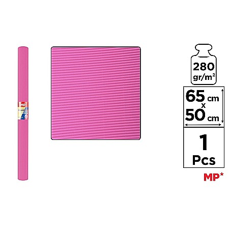 HARTIE PRODUSE DIN HARTIE - CARTON ONDULAT IPB 65*50CM 280GR VIOLET PN593-07