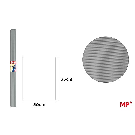 Carton Ondulat - CARTON ONDULAT IPB 65*50CM 280GR GRI PN593-14