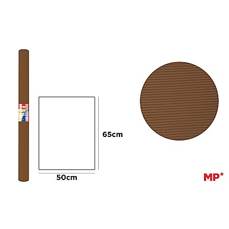 HARTIE PRODUSE DIN HARTIE - CARTON ONDULAT IPB 65*50CM 280GR MARO PN593-15