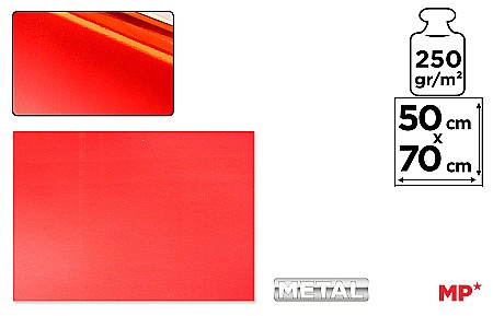 Cartoane/ Hartii Decor 50x70, 70x100, A4 - CARTON LUCIOS IPB 50*70CM 250GR ROSU PN263