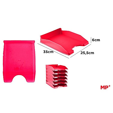 Tavite pentru documente - TAVITA PLASTIC IPB ROZ FUCSIA PO014