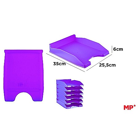 Tavite pentru documente - TAVITA PLASTIC IPB VIOLET PO016