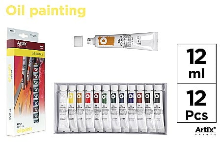 Culori in ulei - CULORI ULEI IPB 12ML 12/SET PP174