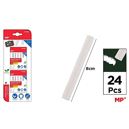 Creta scolara - CRETA ALBA IPB 24/SET 8CM ROTUNDA PA193