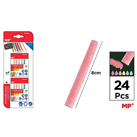 RECHIZITE SCOLARE - CRETA COLOR  IPB 24/SET 8CM ROTUNDA PA194