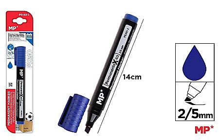INSTRUMENTE DE SCRIS - MARKER PERMANENT IPB 2/5MM ALBASTRU PE493A-S