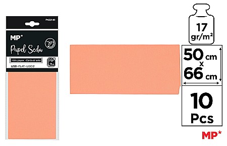 Hartie de Matase - HARTIE DE MATASE IPB 50*66CM 10/SET PIERSICA PN221-05