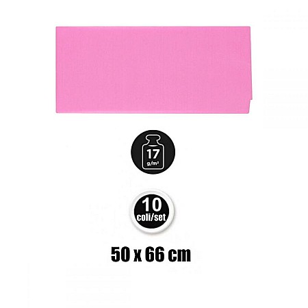 HARTIE DE MATASE IPB 50*66CM 10/SET ROZ DESCHIS PN221-06 [2]