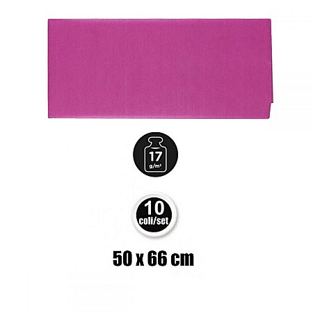 HARTIE DE MATASE IPB 50*66CM 10/SET ROZ MAGENTA PN221-09 [2]