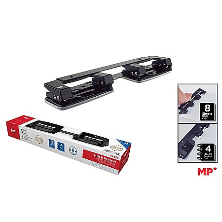 Perforatoare - PERFORATOR IPB 8 COLI 4 PERFORATII NEGRU PA625