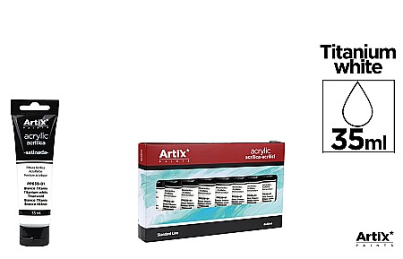 Culori Acrilice - CULORI ACRILICE IPB 35ML ALB TITAN PP639-01